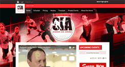 Desktop Screenshot of fremonticearena.com